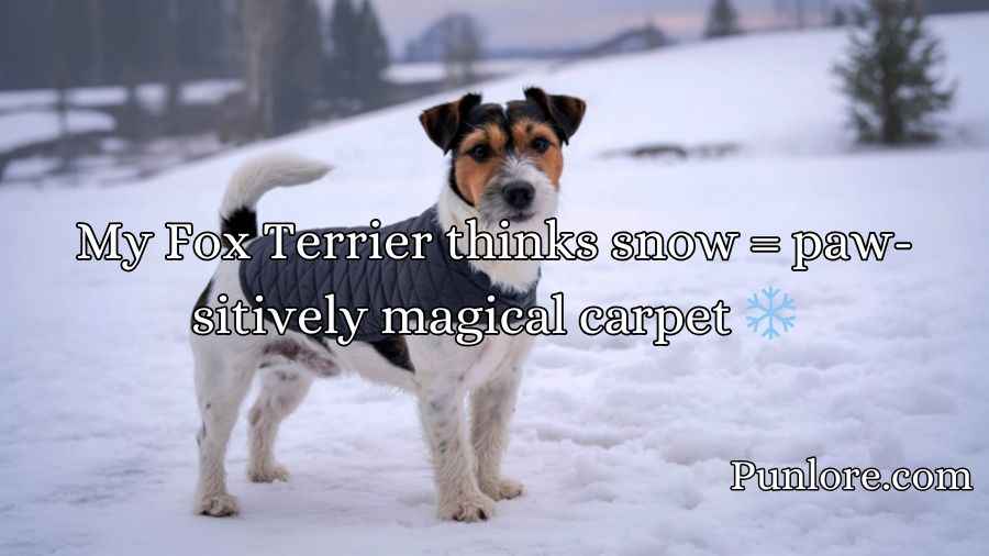 Fox Terrier Puns