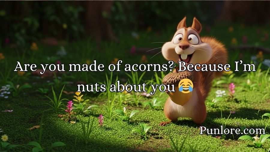 Funny Squirrel Pick Up Lines