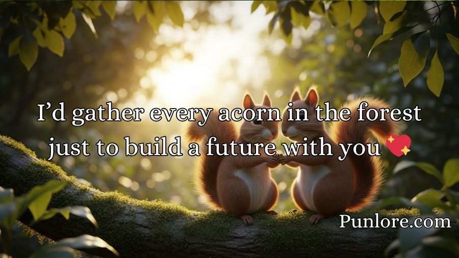 Funny Squirrel Pick Up Lines