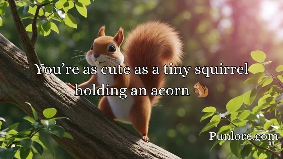 Funny Squirrel Pick Up Lines