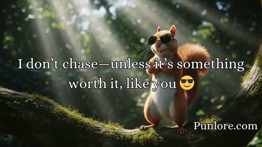 Funny Squirrel Pick Up Lines