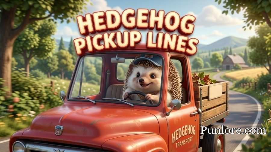 Hedgehog Pickup Lines