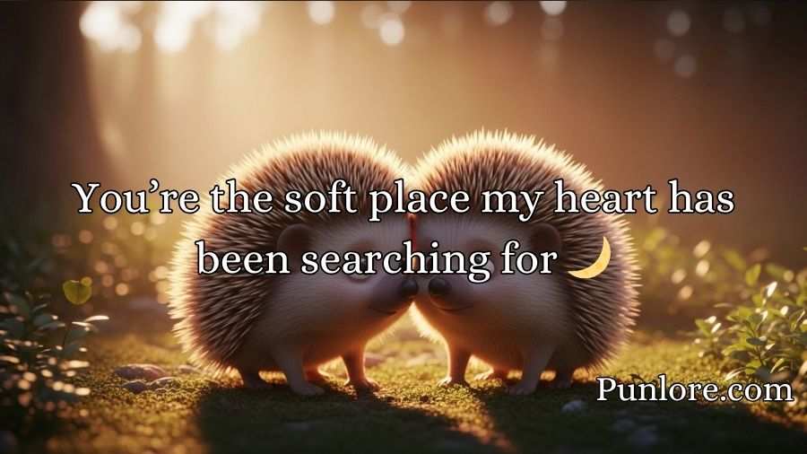 Hedgehog Pickup Lines