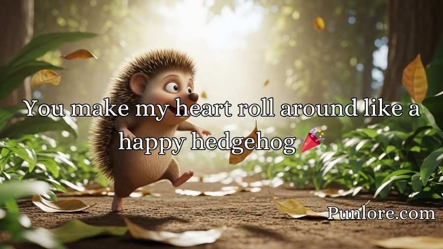 Hedgehog Pickup Lines