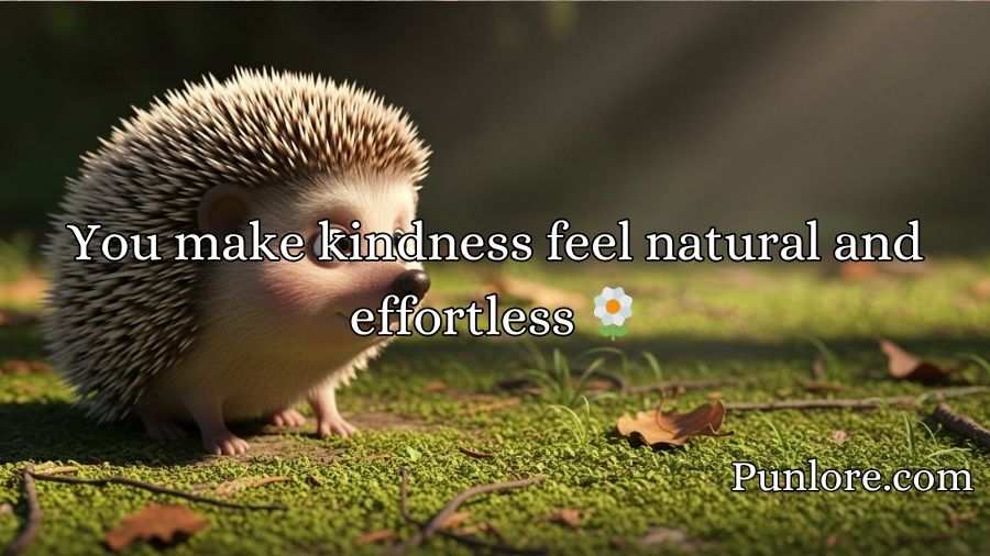 Hedgehog Pickup Lines