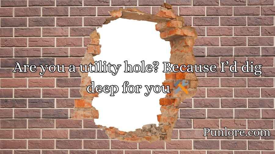 Hole Pickup Lines