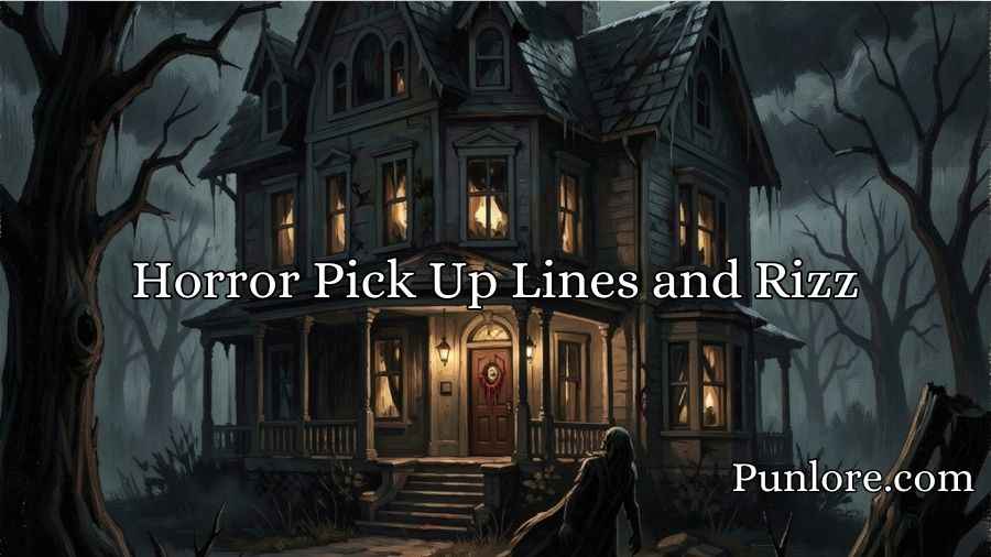 Horror Pick Up Lines and Rizz