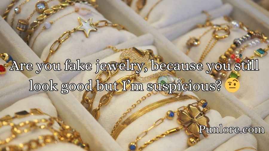 Jewelry Pick Up Lines