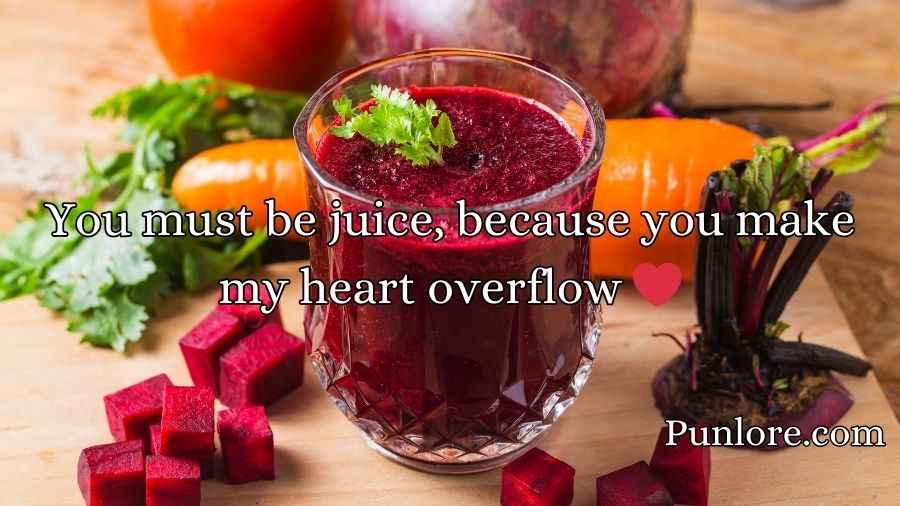 Juice Pick Up Lines