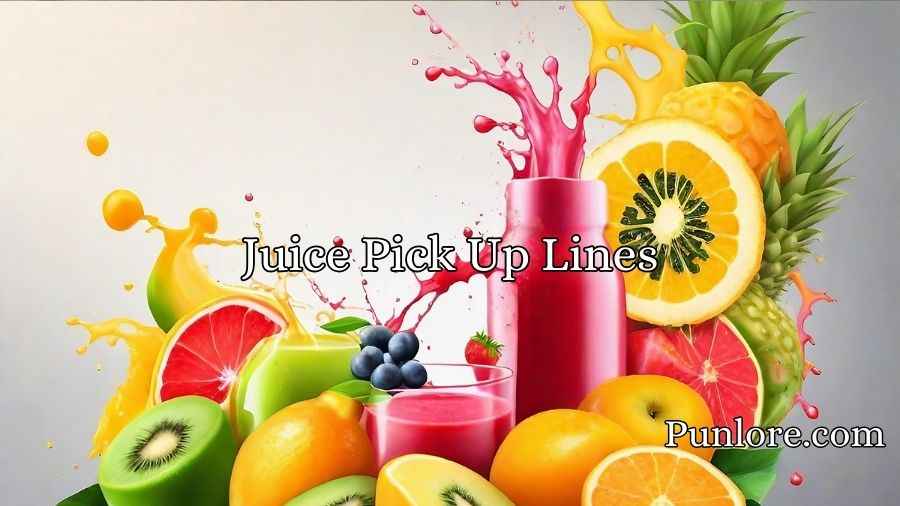 Juice Pick Up Lines