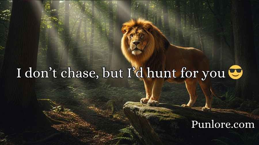 Lion Pick Up Lines