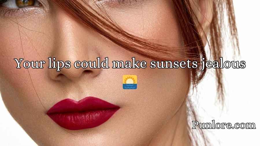 Lipstick Pickup Lines