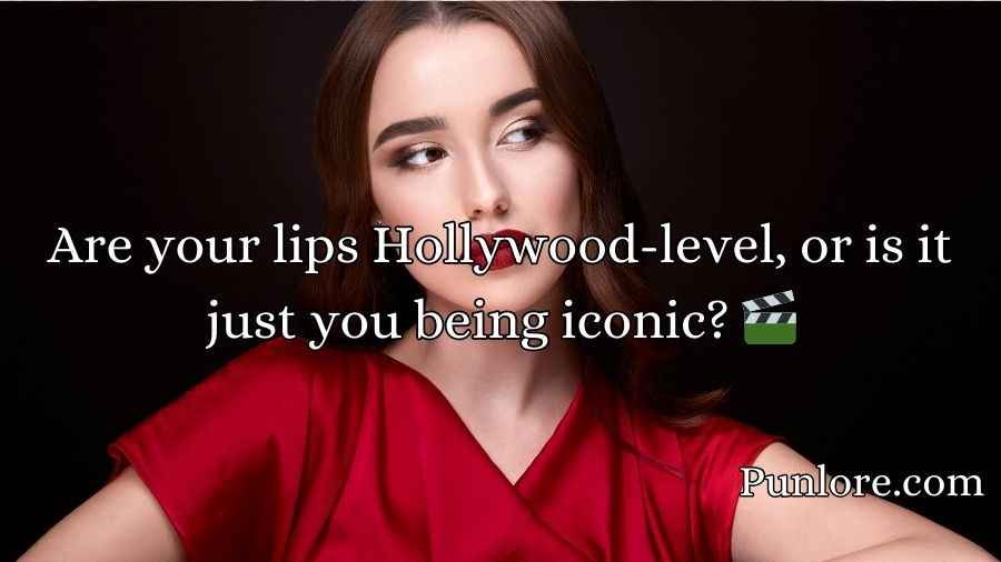 Lipstick Pickup Lines