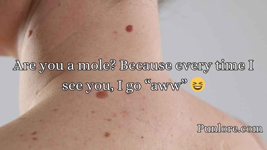 Mole Pickup Lines