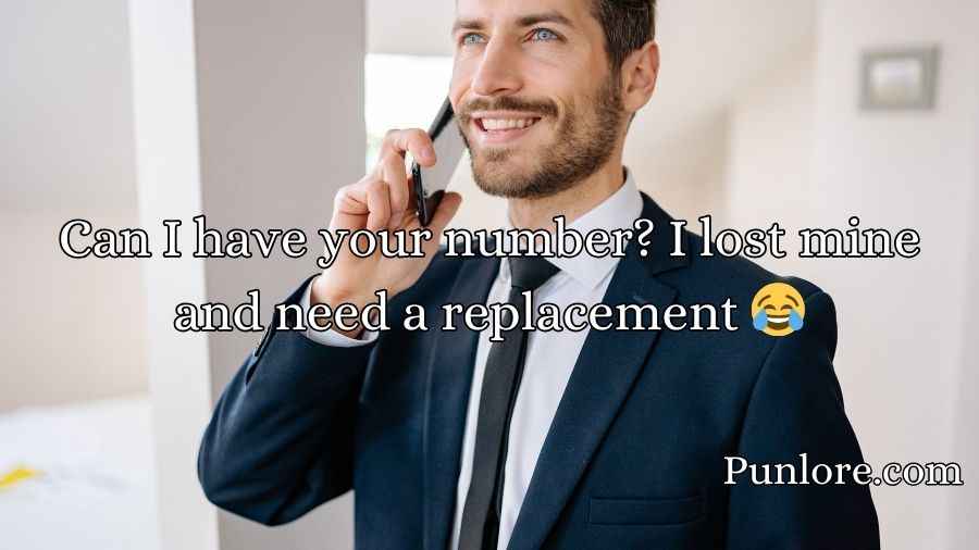 Phone Number Pick Up Lines