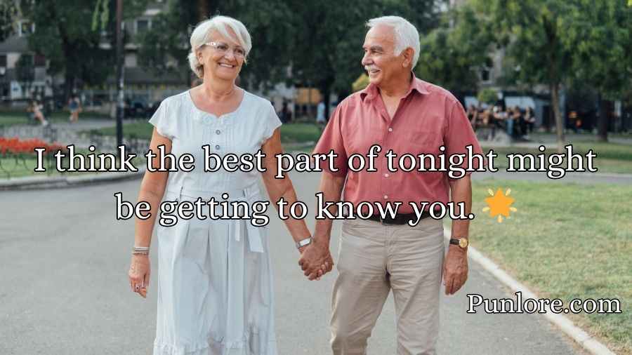 Pick Up Lines for Older Women