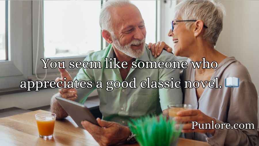 Pick Up Lines for Older Women