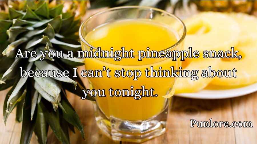 Pineapple Pick Up Lines