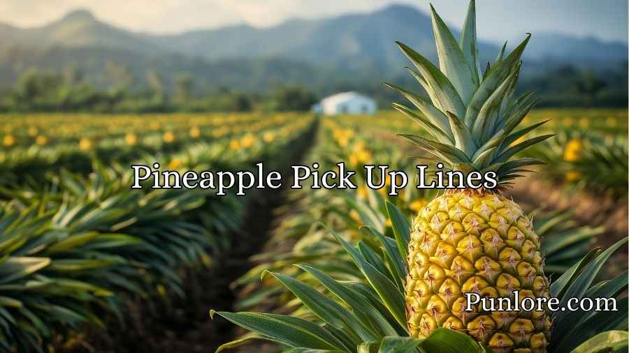 Pineapple Pick Up Lines