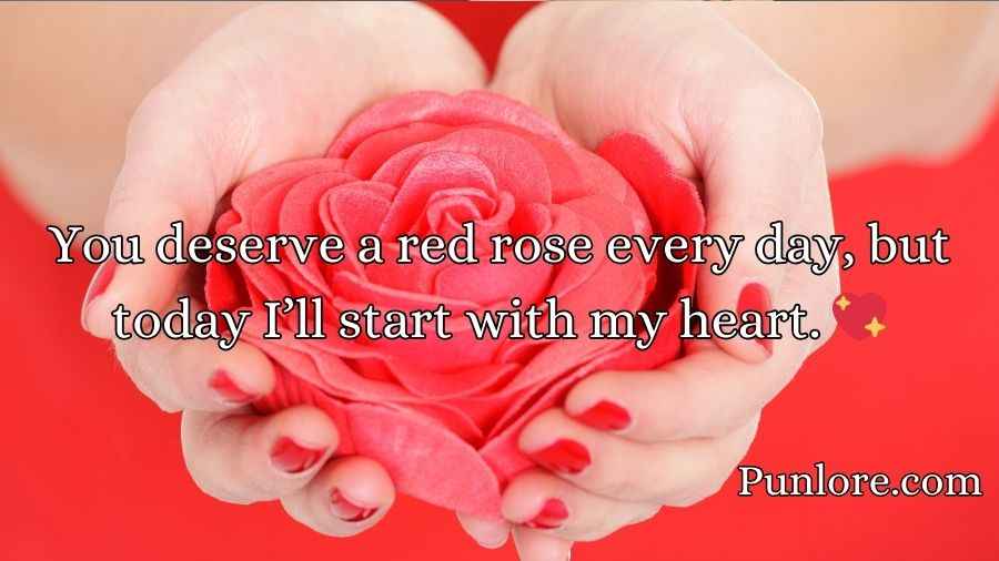 Red Roses Pick Up Lines