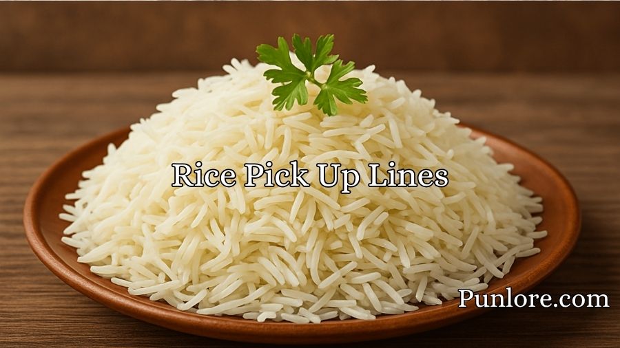 Rice Pick Up Lines