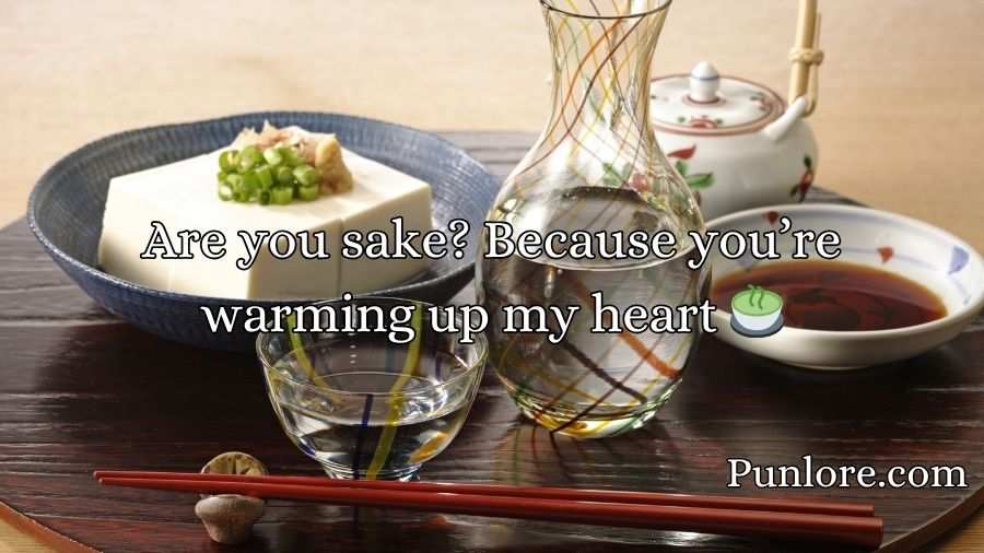 Sake Pickup Lines