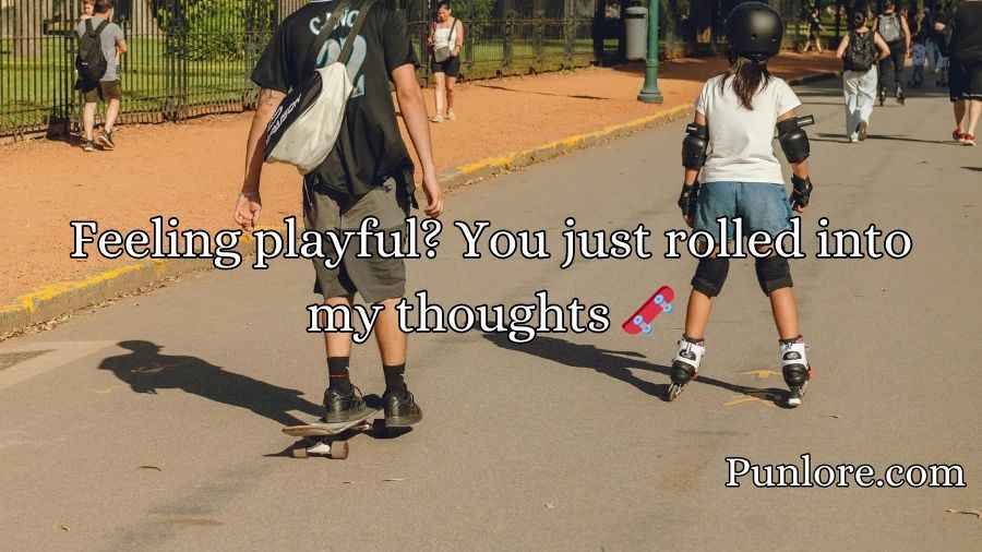 Skateboard Rizz Lines