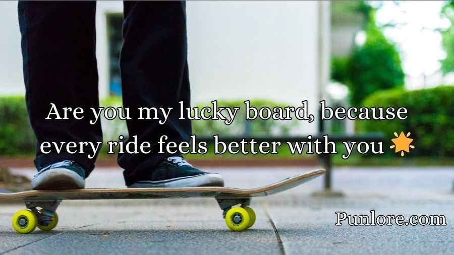 Skateboard Rizz Lines