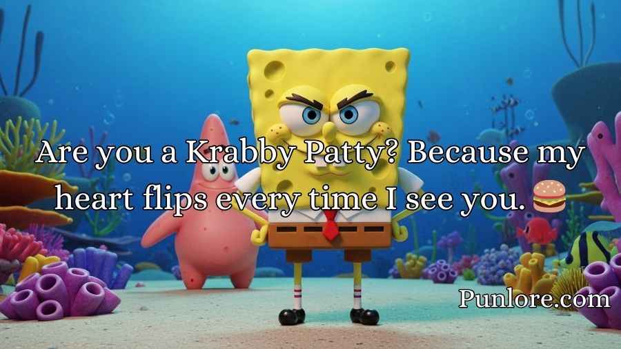 SpongeBob Pick Up Lines