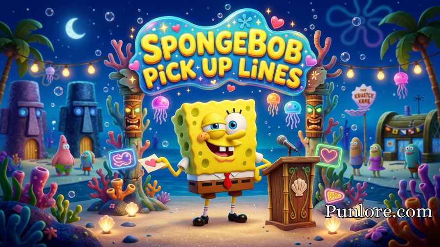 SpongeBob Pick Up Lines