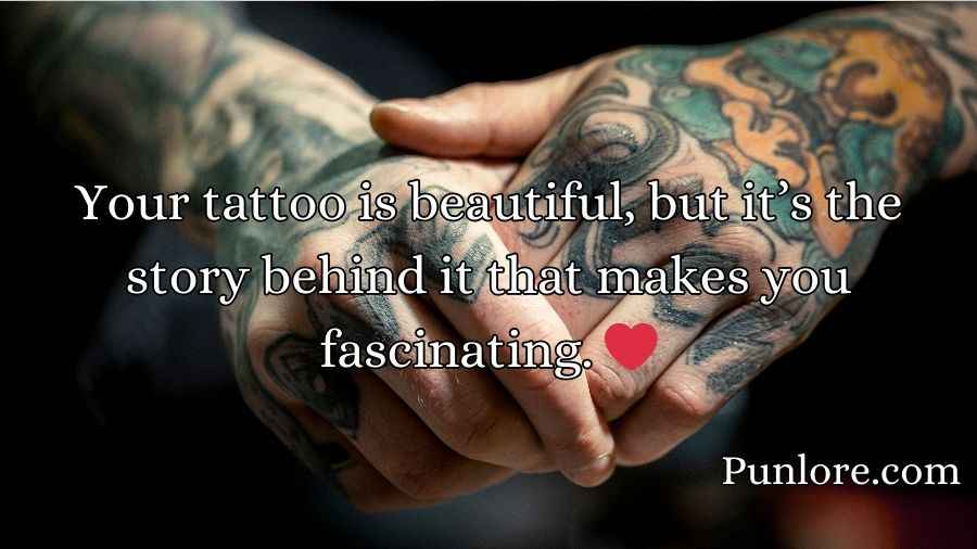 Tattoo Pick Up Lines