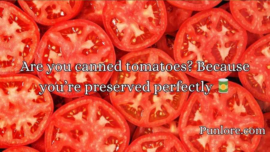 Tomato Pick Up Lines