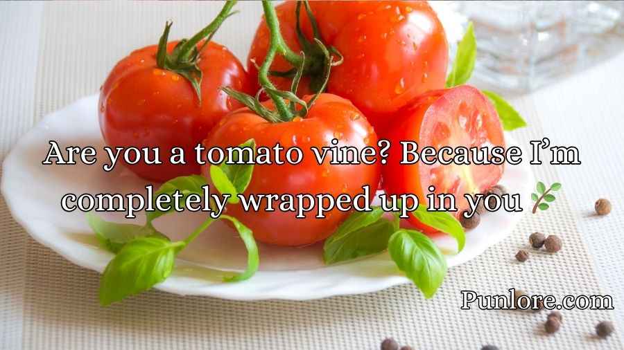 Tomato Pick Up Lines