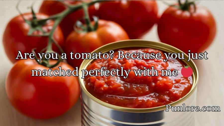 Tomato Pick Up Lines