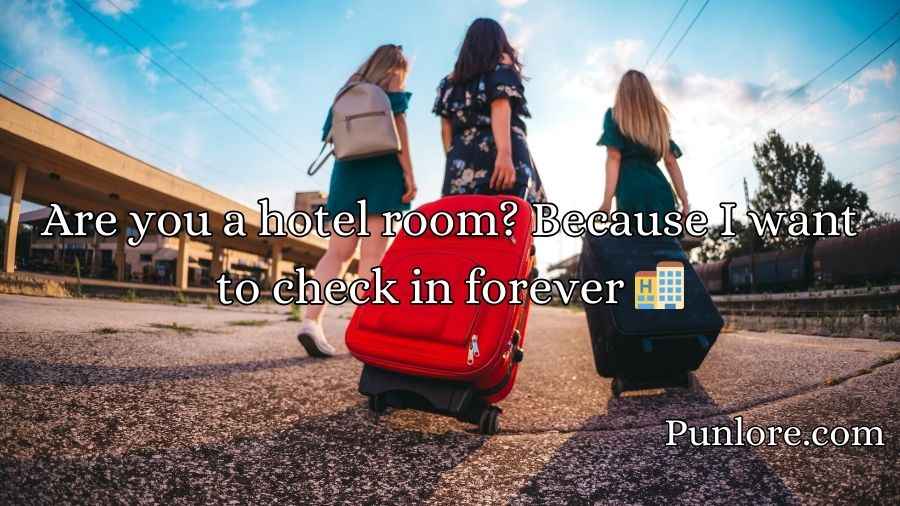 Travel Pickup Line