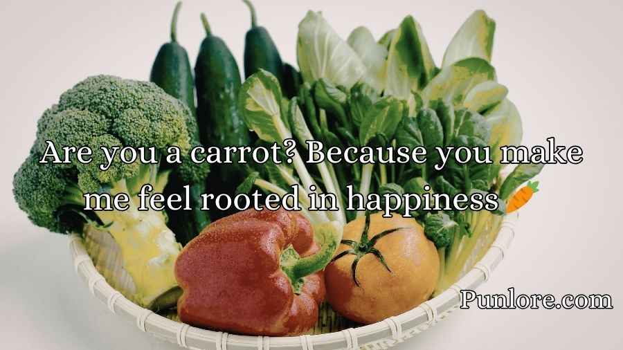 Vegetable Puns Pick Up Lines