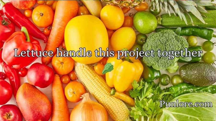 Vegetable Puns Pick Up Lines