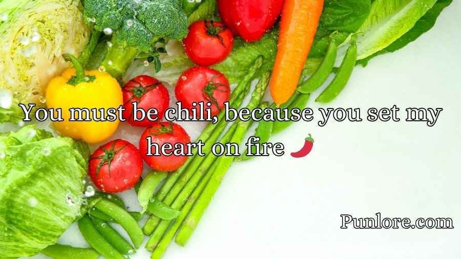 Vegetable Puns Pick Up Lines