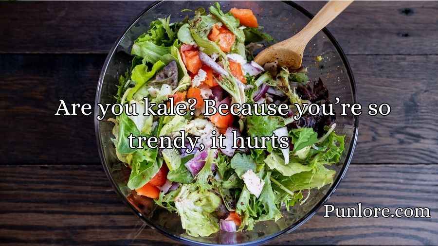 Vegetable Puns Pick Up Lines