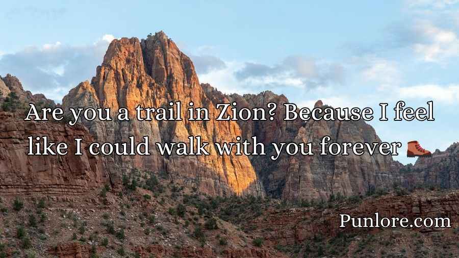 Zion Pickup Lines