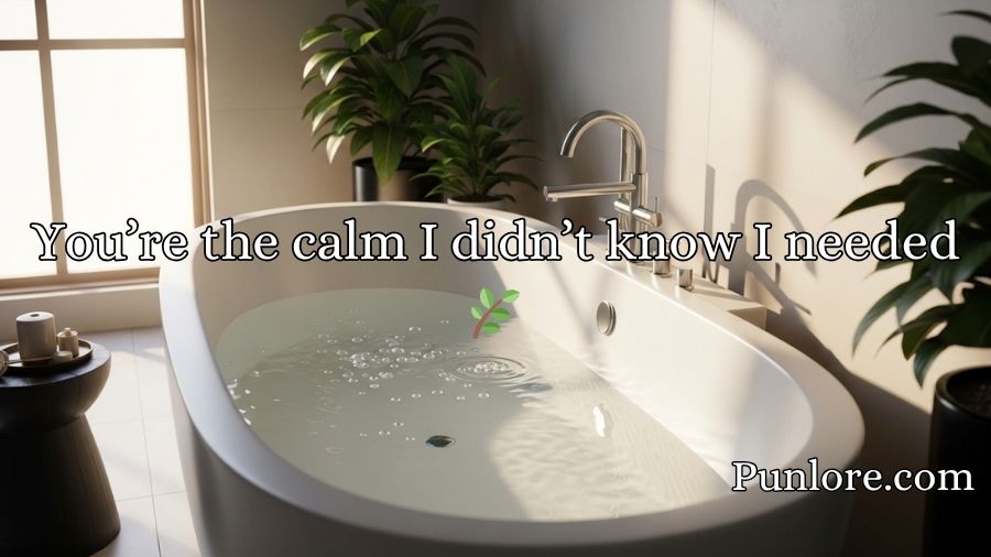 Bathtub Pick Up Lines