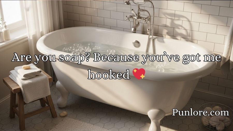 Bathtub Pick Up Lines