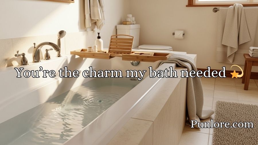 Bathtub Pick Up Lines