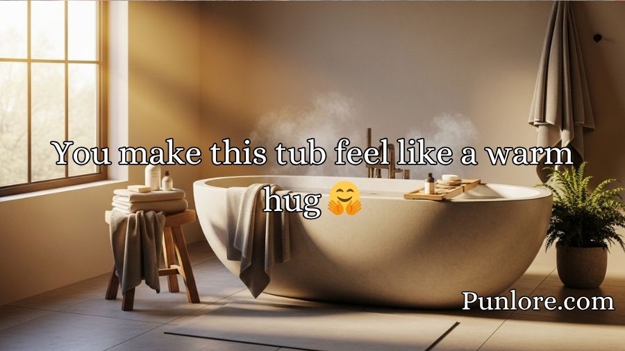 Bathtub Pick Up Lines