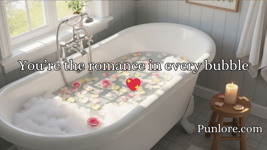 Bathtub Pick Up Lines