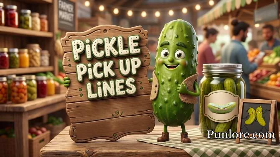 Pickle Pick up Lines