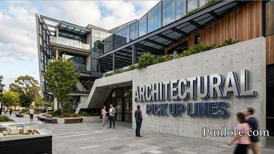 Architectural Pick Up Lines