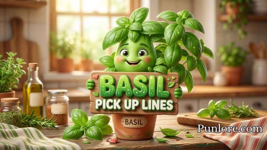 Basil Pick Up Lines