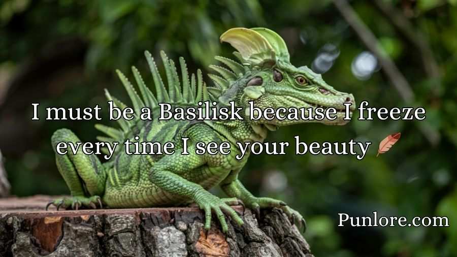 Basilisk Pick Up Lines 