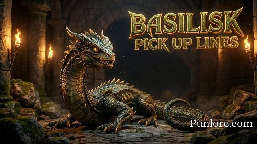 Basilisk Pick Up Lines